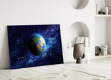 World Glass Wall Art.