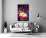 Moon Glass Wall Art.