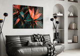 Flower Glass Wall Art.