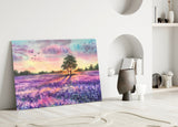 Tranquility Glass Wall Art.