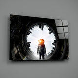 Astronaut Glass Wall Art.