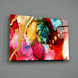 Colors Glass Wall Art.