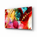 Colors Glass Wall Art.