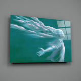 Storm in Thoughts Glass Wall Art.