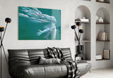 Storm in Thoughts Glass Wall Art.