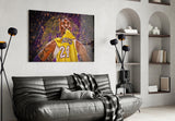 Kobe Bryant Glass Art.