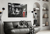 Marilyn Monroe Glass Wall Art.