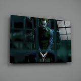 Joker Jail Glass Art.