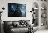 Batman Glass Art.