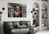 Joker Glass Art.