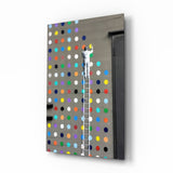 Dots Glass Art.