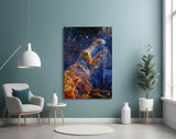 Space Glass Wall Art.