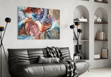 Marble  Glass Wall Art.