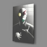 Juggler Glass Wall Art.