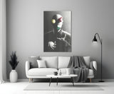 Juggler Glass Wall Art.