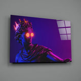 Cool Statue Glass Wall Art.