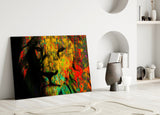 Eye of the Lion Glass Wall Art.