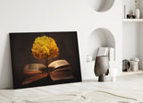 Tree in My Mind Glass Wall Art.
