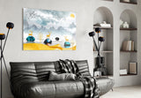 Lake of a Dream Glass Wall Art.