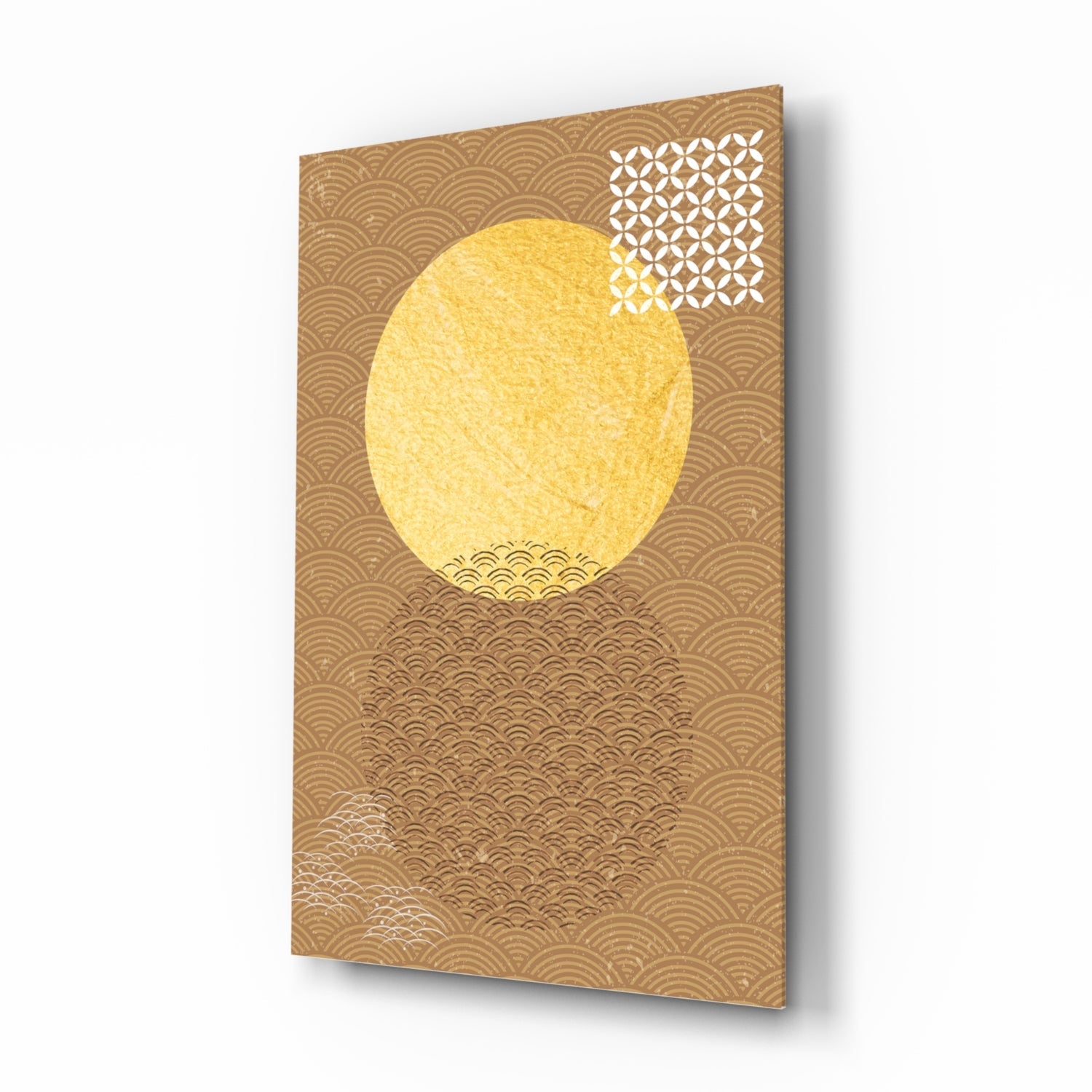 Shadow of the Sun  Glass Wall Art.