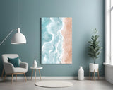 Beach  Glass Wall Art.