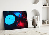 Gramophone Glass Wall Art.