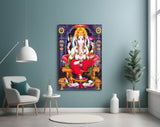 Ganesha Glass Wall Art