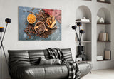 Spices Glass Wall Art.