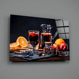 Noel Tea Glass Wall Art.