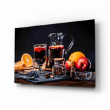 Noel Tea Glass Wall Art.