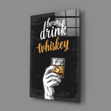 Whiskey Glass Wall Art.
