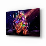 Marvel, Thanos Glass Wall Art.
