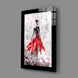 Ballerina Glass Wall Art.