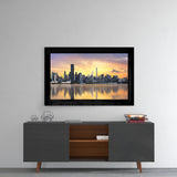 The City Glass Wall Art.