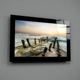 Sunset Glass Wall Art.