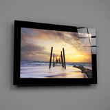 Sunset Glass Wall Art.