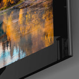 Lake View Glass Wall Art.