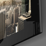 New York Glass Wall Art.