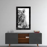 Tiger Glass Wall Art