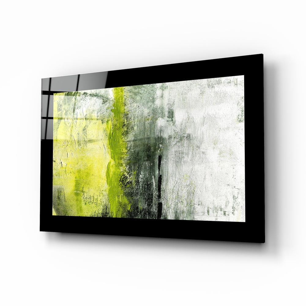 Green and Green Glass Wall Art.