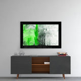 Green and Green Glass Wall Art.