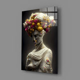 Abandoned Statue Glass Art  || Designer Collection.