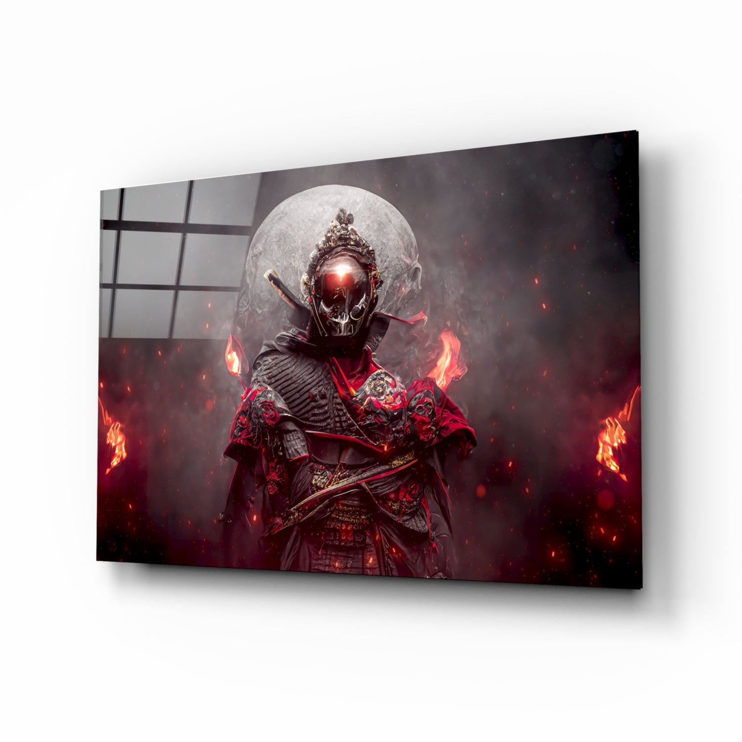 Fire Fighter Glass Art || Designer's Collection