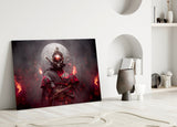 Fire Fighter Glass Art  || Designer Collection.