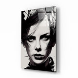 The Bellicose Glass Wall Art || Designer Collection.
