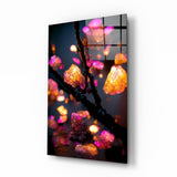 Fire Blooms Glass Art || Designer's Collection