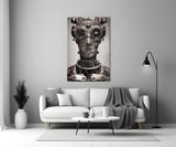 To be a Machine Glass Wall Art || Designer Collection.