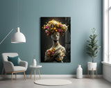 Abandoned Statue Glass Art  || Designer Collection.