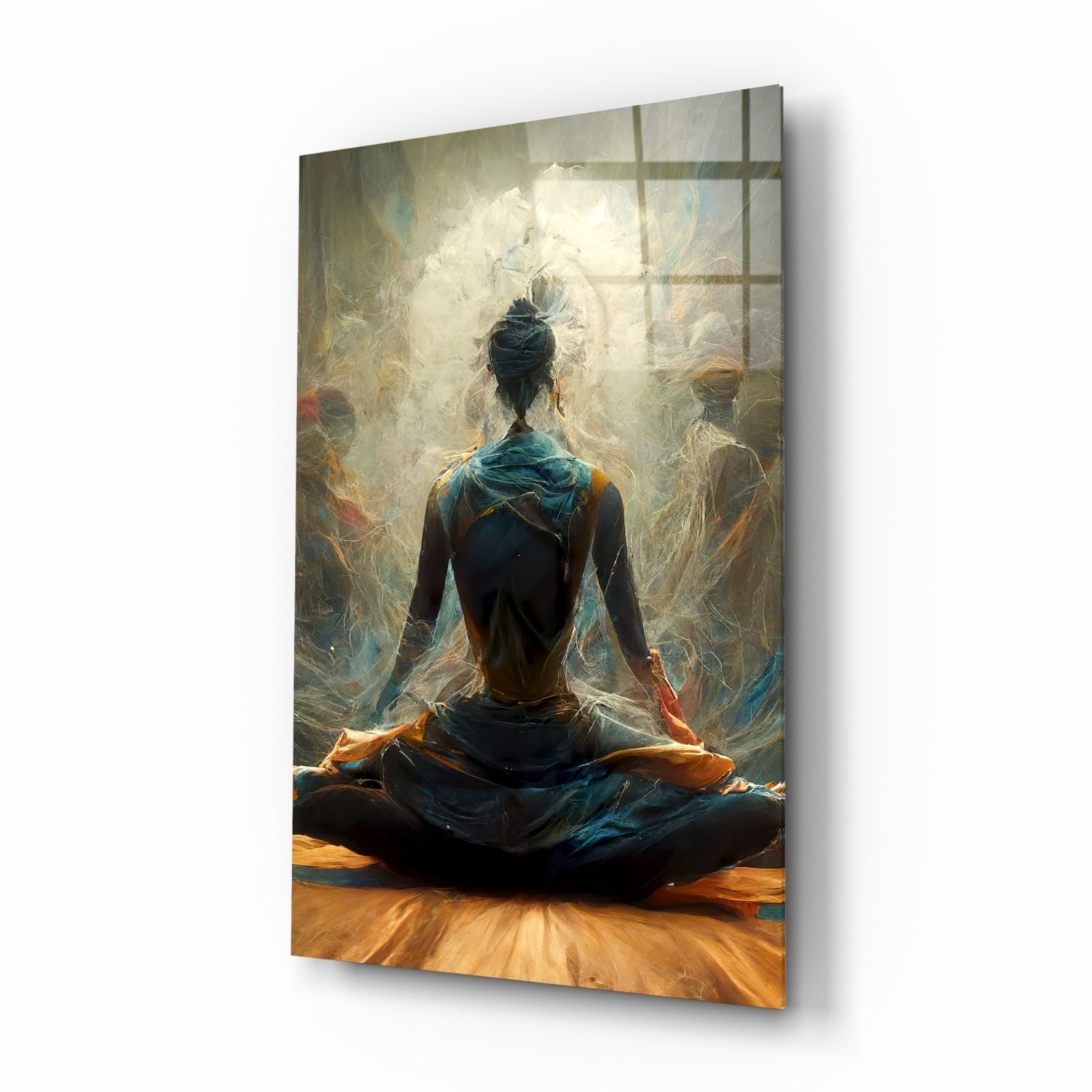 Meditation Glass Art  || Designer Collection.