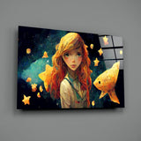 Space Aquarium Glass Wall Art  || Designer Collection.